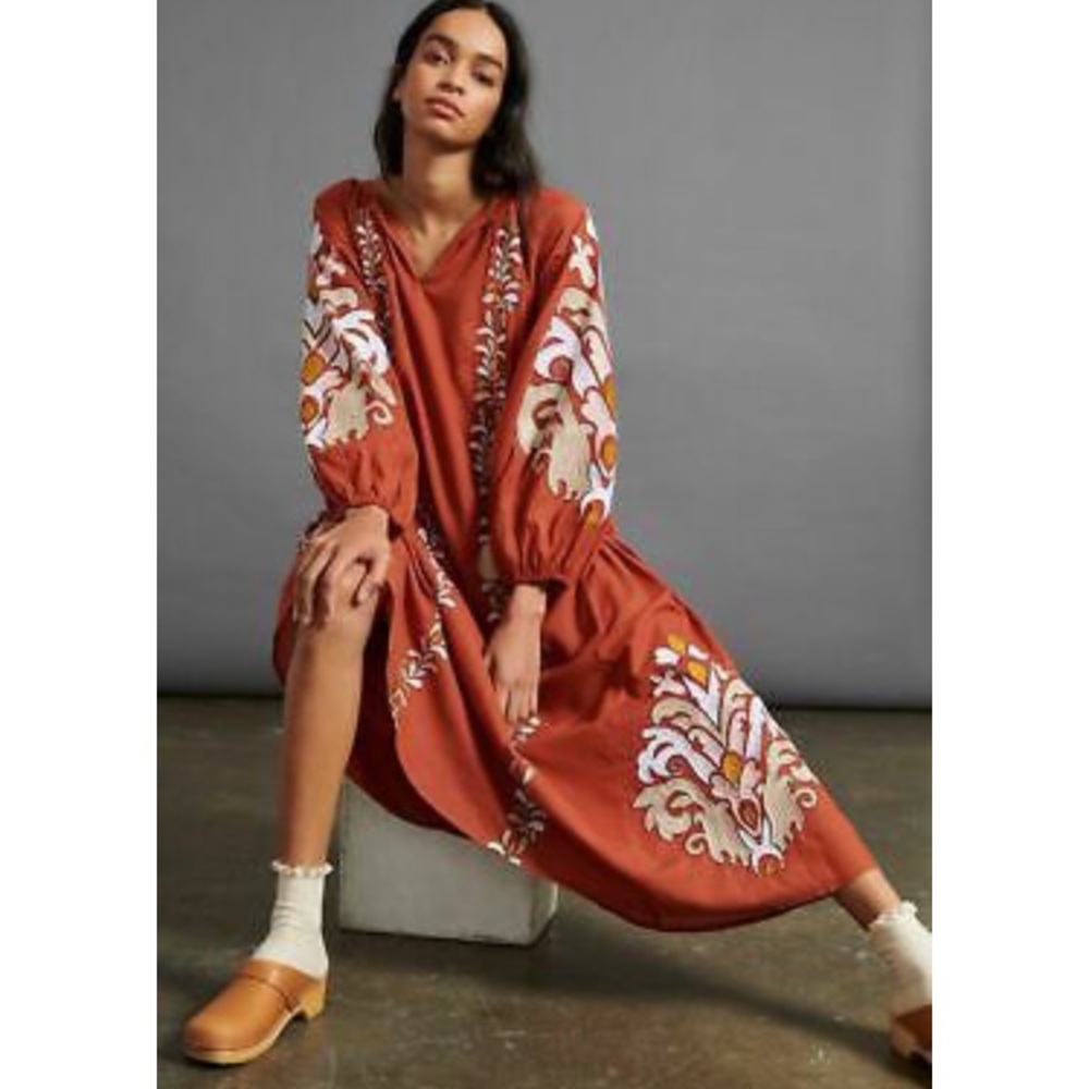 NEW Anthropologie | Justine Midi Dress